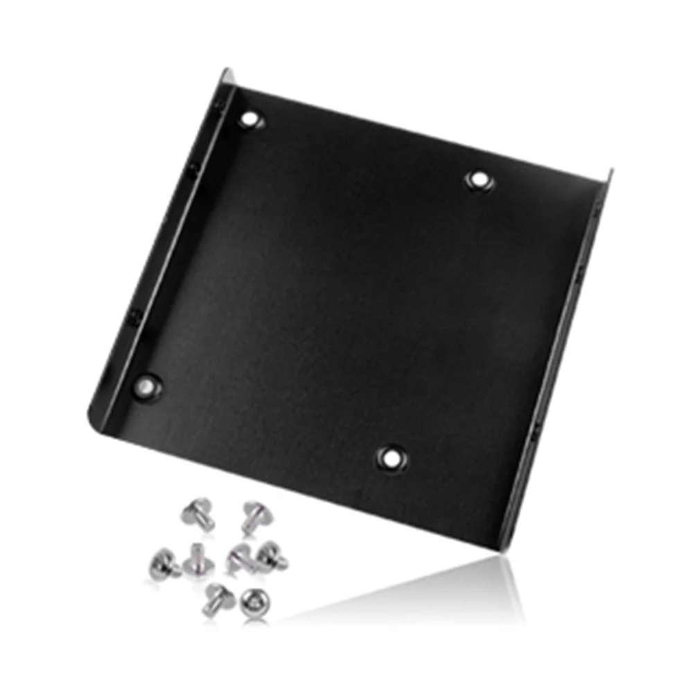 

Useful 2.5 Inch SSD HDD To 3.5 Inch Metal Mounting Adapter Bracket Dock 8 Screws Hard Drive Holder For PC Hard Drive Enclosure