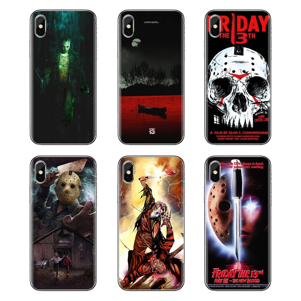 For Samsung Galaxy A3 A5 A7 A9 A8 Star A6 Plus 2018 2015 2016 2017 Silicone Phone Cases Cover Jason Vorhees Friday the 13th mask |