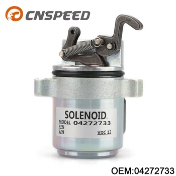 

12V Fuel Shut Off Solenoid 04272733 M7272733 For Deutz BF4M1011F Bobcat Skid Steer Loader 863/873