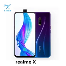 Realme X 6,5" Android 9,0 мобильный телефон 2340X1080 задний 710 Мп+ Мп передний 16,0 Мп отпечаток пальца Snapdragon 4G LTE мобильные телефоны