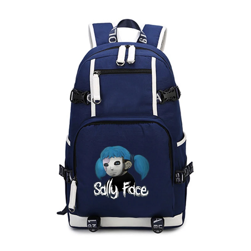 Модный рюкзак Sally Face, Детский Повседневный рюкзак для мальчиков и девочек, школьная сумка, Большой Вместительный рюкзак для путешествий, рюкзак для ноутбука