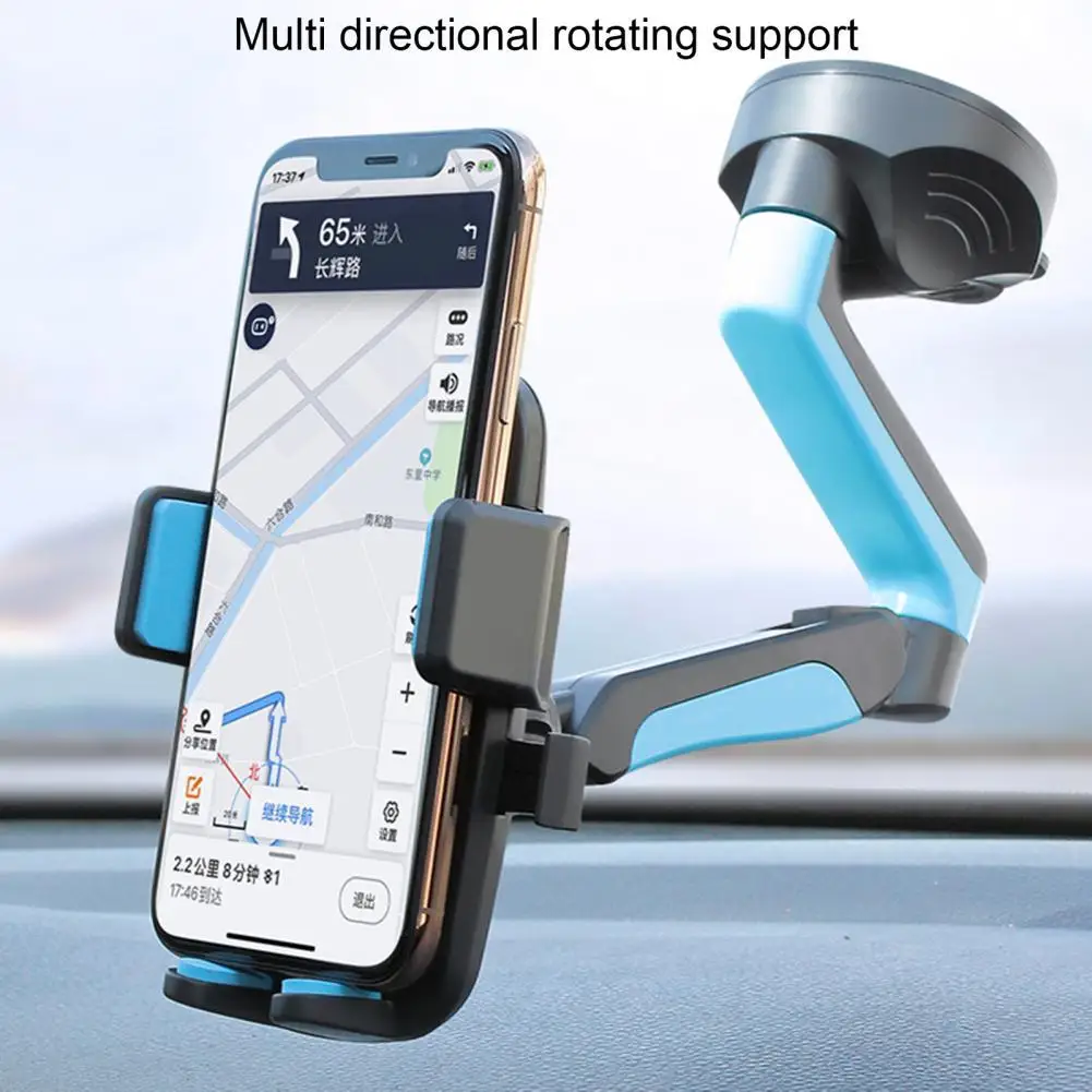 

Reusable Phone Holder Easy Installation Random Color 360 Degree Rotatable Phone Mount for Car