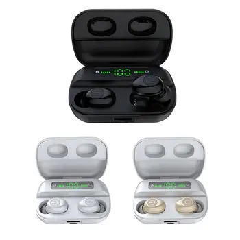 

HBQ-F9 TWS Smart Touch Earbuds Mini Bluetooth Wireless Stereo Earphones with Charging Case Portable BT Mini Sport TWS Headset