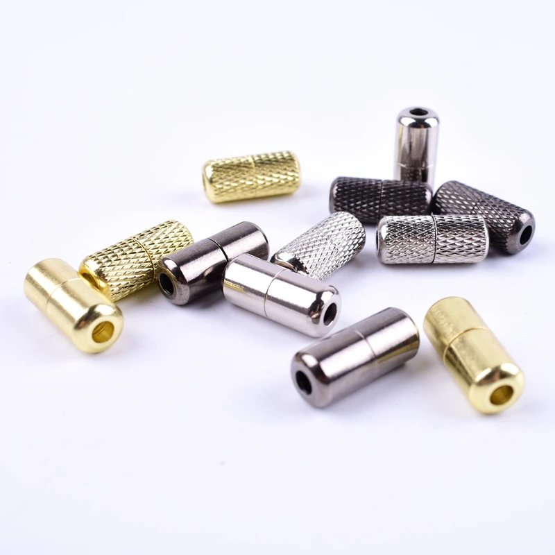 2pcs /1 set Metal Shoelaces lock Accessories No Tie Shoelaces Metal Lace Lock DIY Sneaker Kits Silver Gold Metal lace buckle