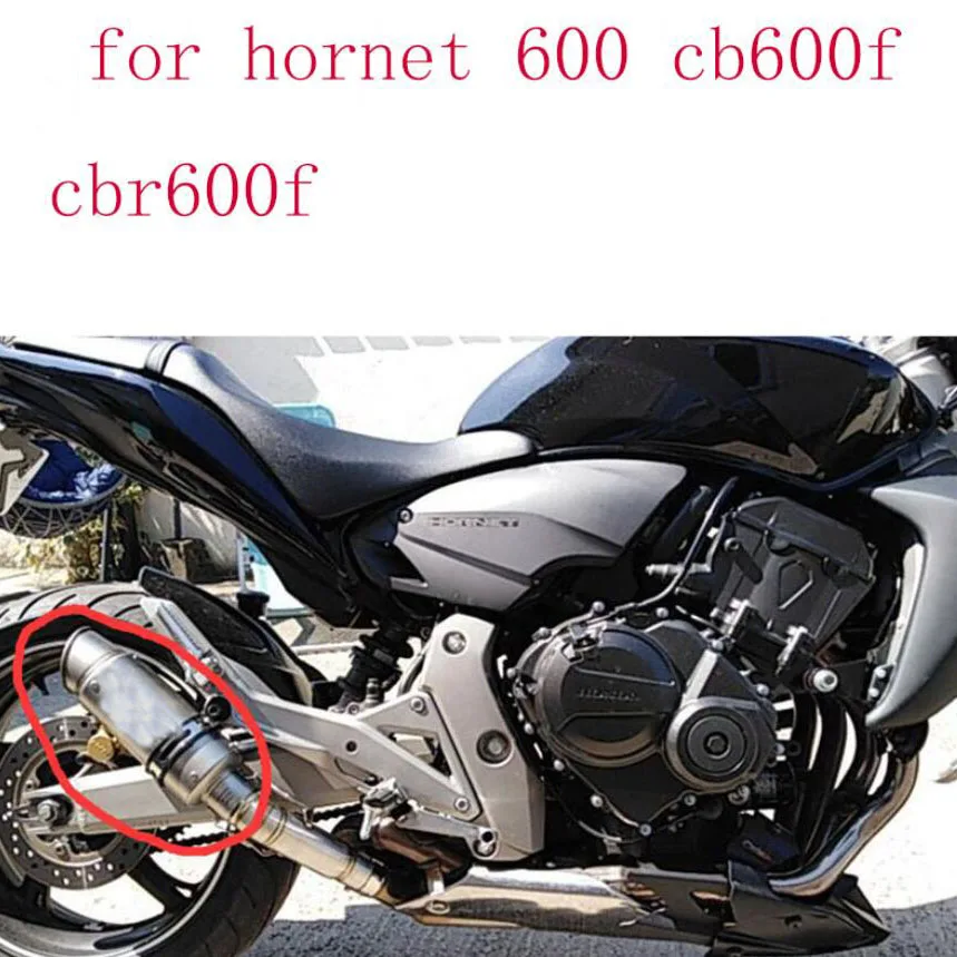 Motorcycle exhaust pipe muffler gp project with DB killer for Variation Hornet 600 CB600F CB 600F CBR600F | Автомобили и