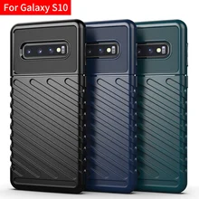 OTAO, мягкий силиконовый чехол для Galaxy samsung S8, S9, S10 Plus, Note 8, 9, 10 Pro, A10E, 3D, в полоску, противоударный, защитный чехол для телефона, Coque