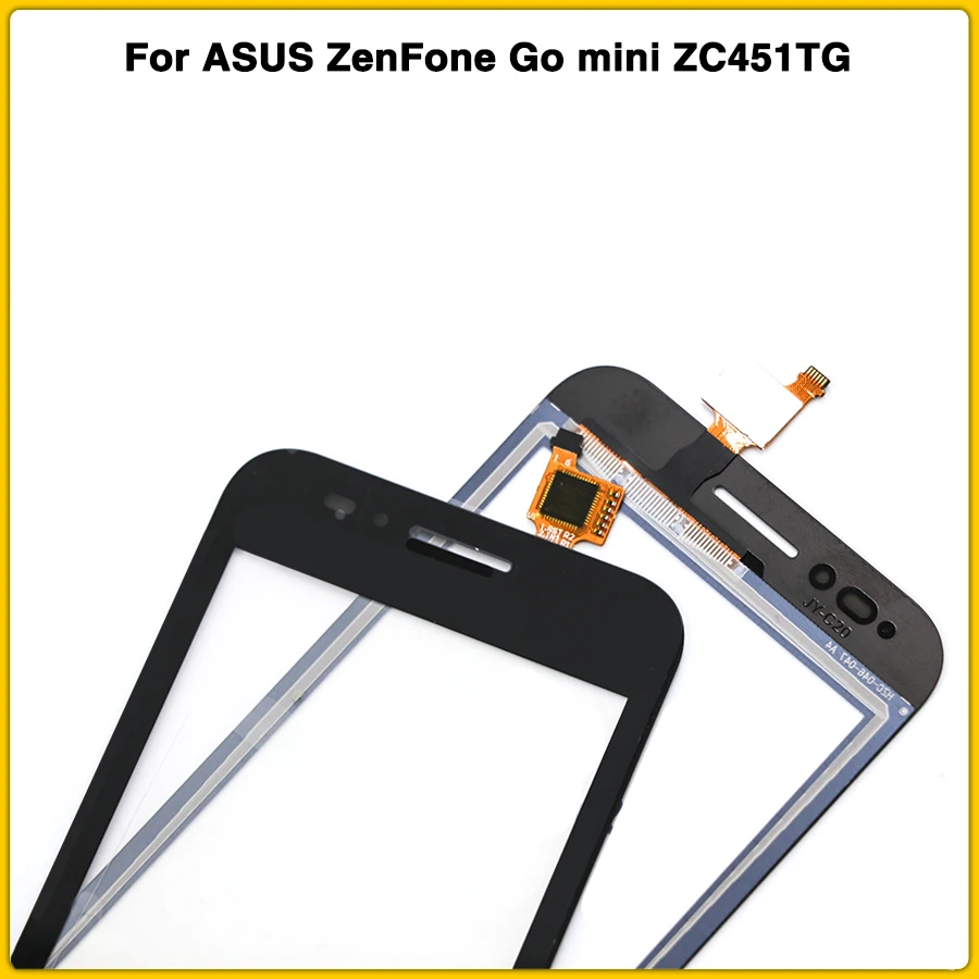 ZC451TG сенсорный экран для ASUS ZenFone Go mini ZC451TG Z00SD сенсорный экран панель дисплей дигитайзер сенсор переднее стекло