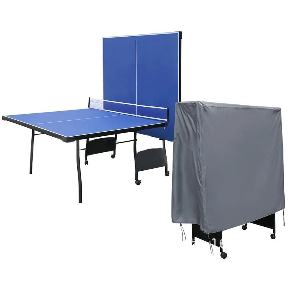 Настольный теннисный стол крышка УФ Защита водонепроницаемые, влажность защита от пыли крышка стол для пинг-понга навес открытый защитный чехол