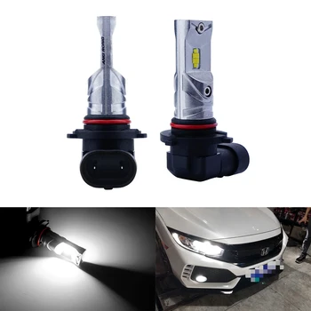 

ANGRONG 2Pcs HB3 9005 10W 12 CSP LED Car Fog Light Bulb DRL Driving Lamps White 6000K