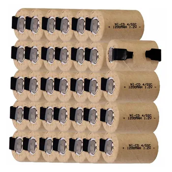 

Ship from Moscow! 34 pcs 4/5SC 1200mah battery rechargeable power tool battery 3.3cm*2.2cm for makita B&D hitachi