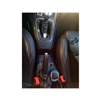 

Alfa Romeo Juliet shift lever & brake cap genuine leather black +