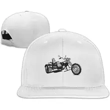 HHNYL крутая мотоциклетная бейсболка, плоская кепка, регулируемая простая пустая Кепка s