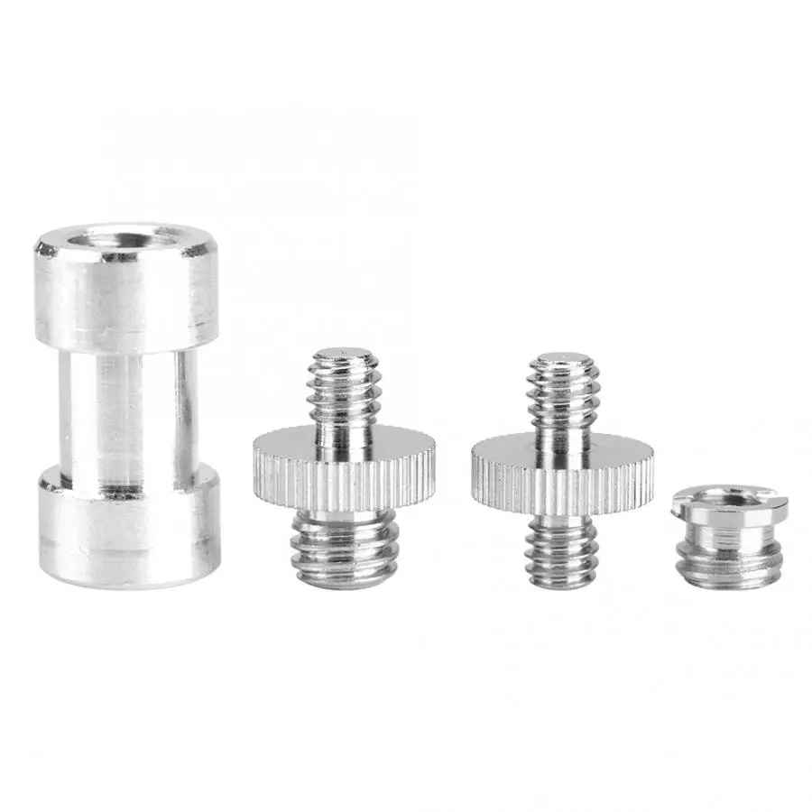 Camera Accessories Screw Mount Adapter Metal Screw Adapter 15pcs/20pcs 1/4 Inch to 3/8 Inch Male Female Converter Threaded Adapter Screws For Light Stand Flash