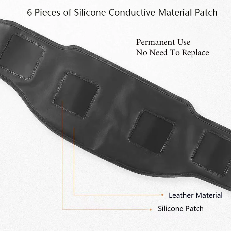 Electronic Muscle Stimulator EMS Abdominal Belt Trainer Abs Fitness Training Home Gym Weight Loss Slimming Massager for Body