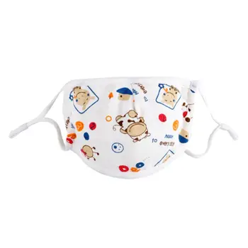 

3Pcs Kids 5 Layers Cotton Mask Anti-Pollution Adjustable Anti-Haze Mouth-Muffle 85WB