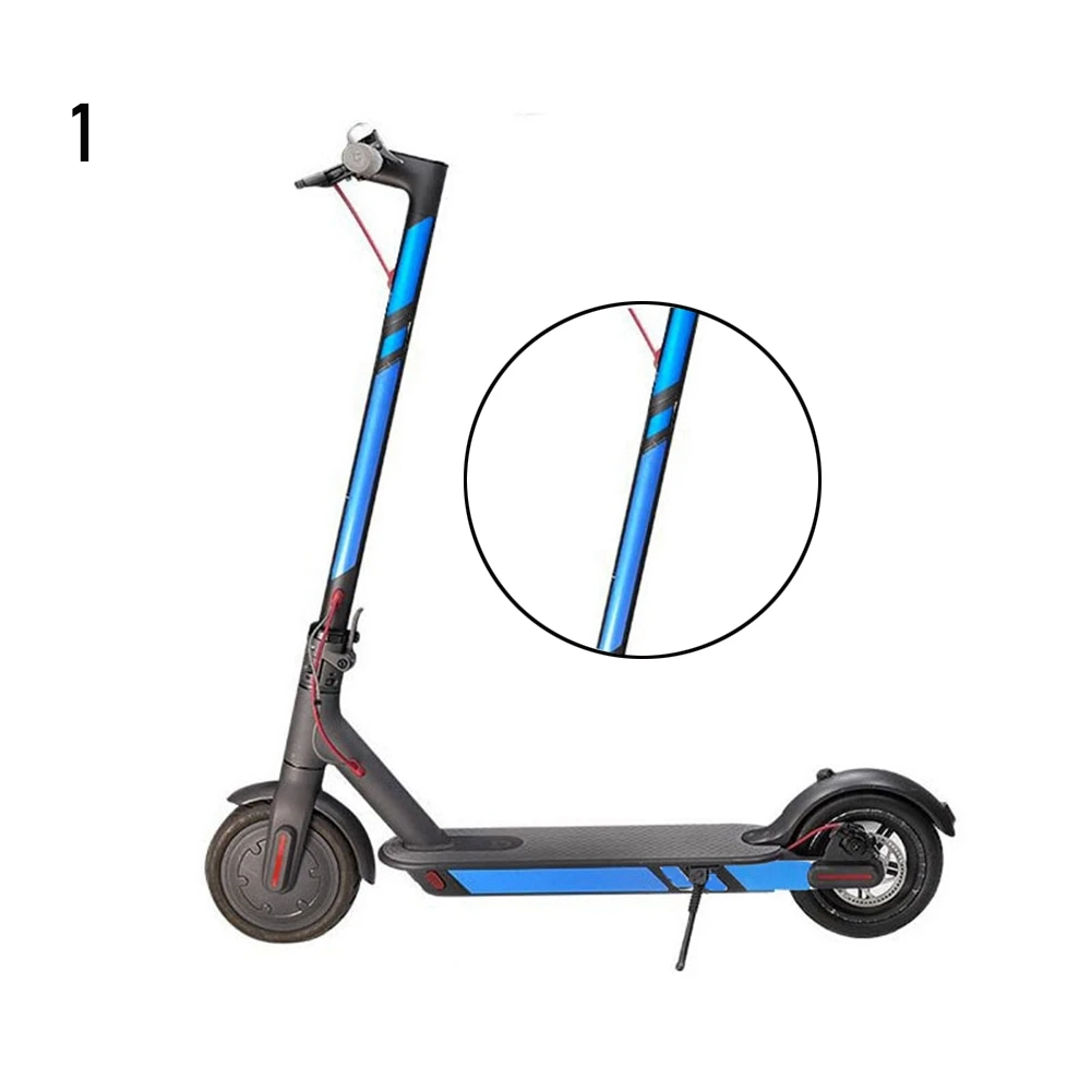 1 Set 20 Colors Reflective Styling Warning Strip Stickers Safety Decals For Xiaomi Mijia M365 Electric Scooter Skateboard Parts - Цвет: 1