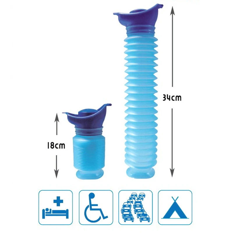 Orinal de viaje para bebé, inodoro de orina para niños, botella portátil para coche, urinales al aire libre para acampar, Unisex, envío directo