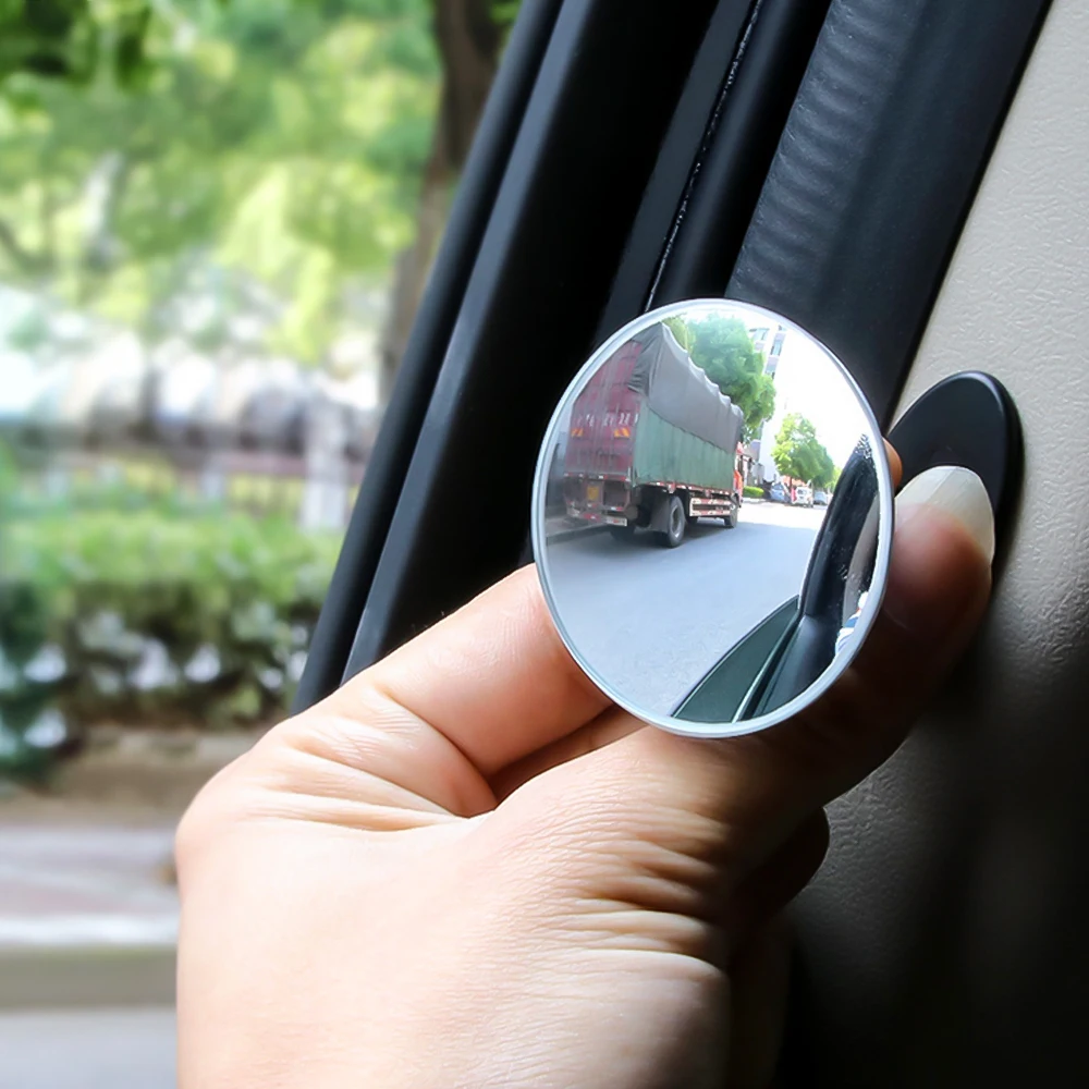 

Mirror Round Convex Universal Rear View Mirror For Car Round Convex Mirror Small Round Side Blindspot Parking Mirror
