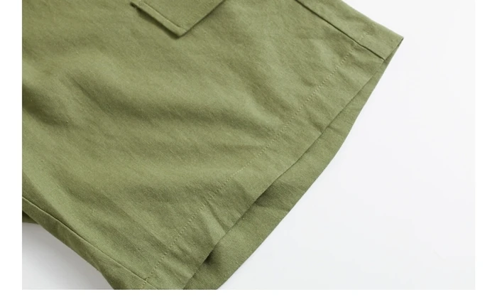 Giordano женские шорты женские льняно-хлопковые эластичные шорты Карго с поясом повседневные летние шорты с карманами Feminino 95406230