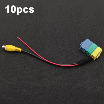 

10pcs Original Video Input Switch Reverse Camera RCA Adapter Cable For Volkswagen Lavida 2017 2018 with 8-inch Screen