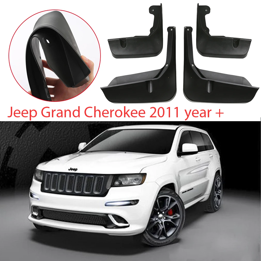 

For Jeep Cherokee 2014 year and more car mudflaps splash guards splash mudguards front rear mud flap guards fender flares