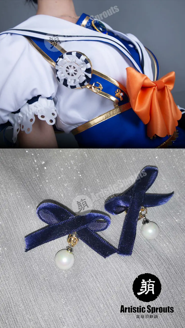 Аниме LoveLive Косака Хонока игра аркадная Униформа Лолита платье+ шляпа Косплей Костюм Хэллоуин Женщины Новинка