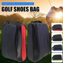 

Golf Shoes Bag Portable Breathable Shoe Case with Zipper Handle Large Capacity Shoes Storage Bag for Sport Golf Tennis