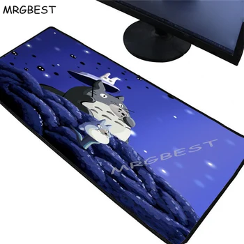 

MRGBEST My Neighbor Totoro Anime Large Gaming Mouse Pad L XxL CSGO Gamer Lockedge Mousepads PC Mat 80x30/90x40/800x300mm