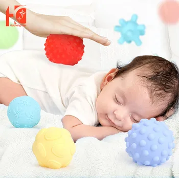 

HC Baby Toys 0 To 12 Month Rattle 4pcs Newborn Soft Bell Teethers Hand Shaking Crib Mobile Water Bath Toys For Babies Toddlers