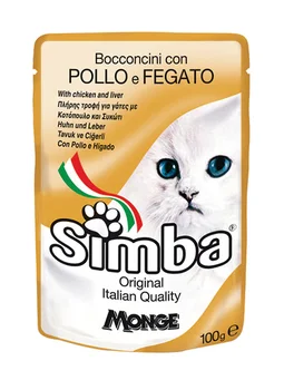 

SIMBA SIMBA for adult cats with chicken liver and 100 g