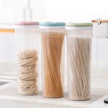 

Controllable amount of noodles plastic sealed cans milk powder food storage tank kitchen grain storage LM7301428