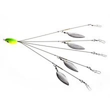 SF One(1) 5 Arm 4 лезвия зонтик Алабама снаряжение рыболовное приманка набор