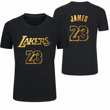 Драконы, Специальный Бронзовый Лейкерс Коби Джеймс Оуэн Уэйд Рэпторс спортивный чистый хлопок короткий рукав