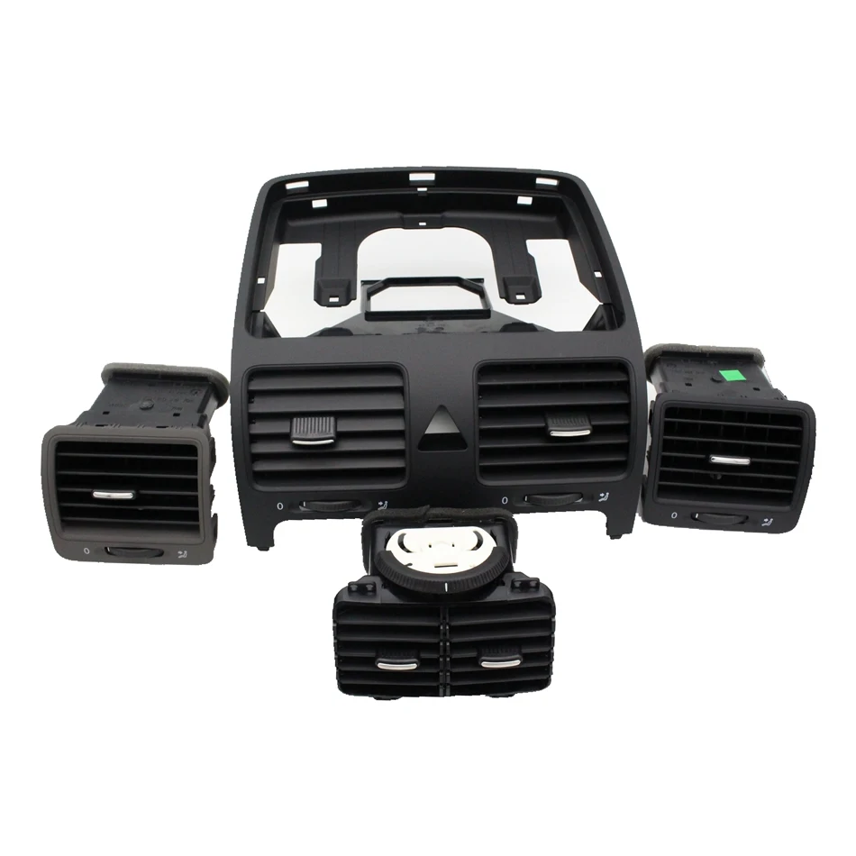 

For VW Rabbit Jetta MK5 Golf 5 Dashboard Air Conditioning Exhaust Ventilation Outlet Vents 1KD 819 704 1K0 819 710