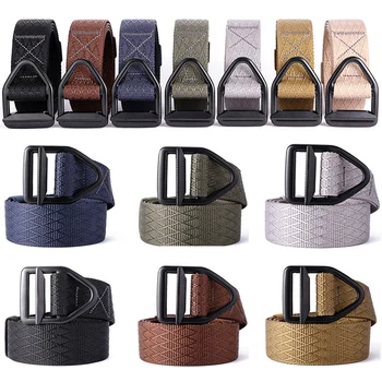 

Men’s Outdoor Tactical Military Belt Metal Buckle Waistband Durable Nylon Belts RDBLT0017