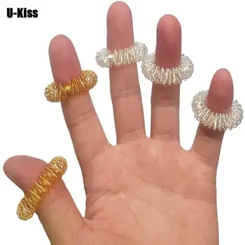 

1pcs Finger Massager massage Ring Health Care Set Home Use Health Care Tools Acupressure figure Massager Relax Finger Hand Care