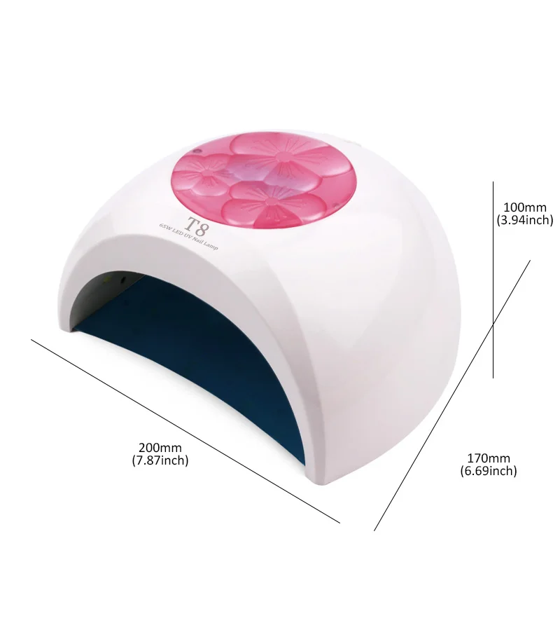 65W UV LED Nail Lamp UV Light for Nail 33 Pcs Light Bead UV Gel Nail Lamp Quick Curing Nail Gel Polish Nail Dryer Suitable Salon