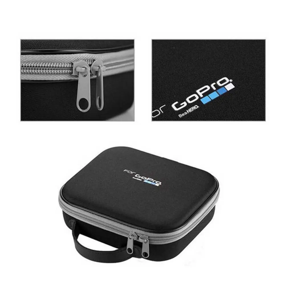 Для Gopro аксессуары небольшого размера EVA сбор чехол сумка для хранения forGopro Hero7/6/5/4/3+ SJCAM SJ4000 экшн Камера
