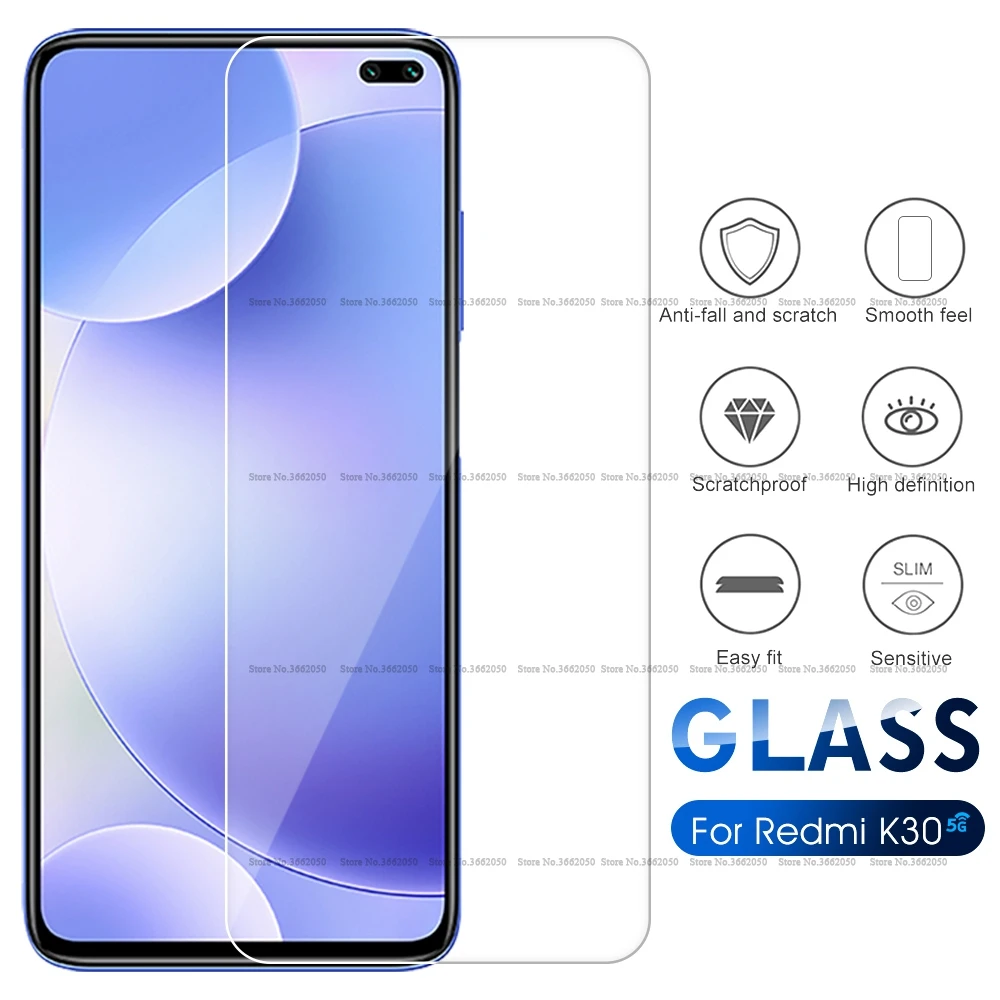 Защитная пленка для экрана Xiaomi Redmi K30 K20 Note 8T 8 7 6 Pro 8A 7A закаленное стекло с защитой