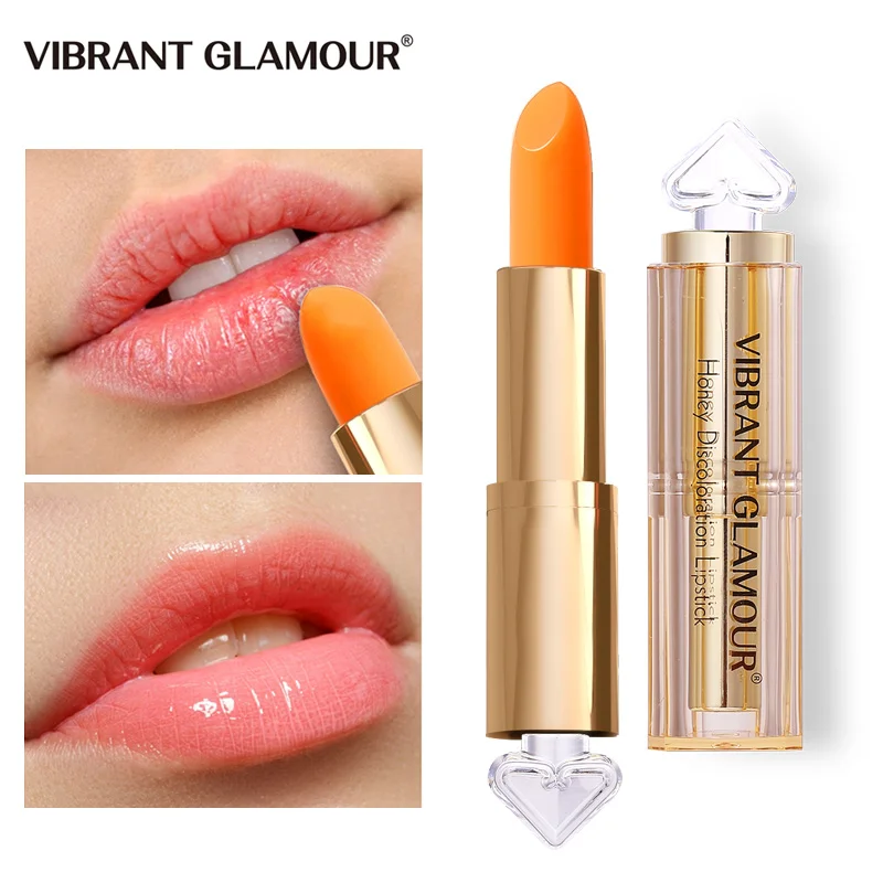 

VIBRANT GLAMOUR Discoloration Lip Balm Moisturizing Honey Nourishing Long-lasting Lipstick Remove Peeling Protective Lip Make Up