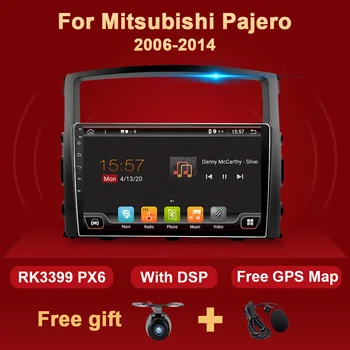 

2 Din Android Car Radio For Mitsubishi Pajero 2006-2014 Multimedia Video Player Unit System 9'' Screen 4G Audio Navigation GPS