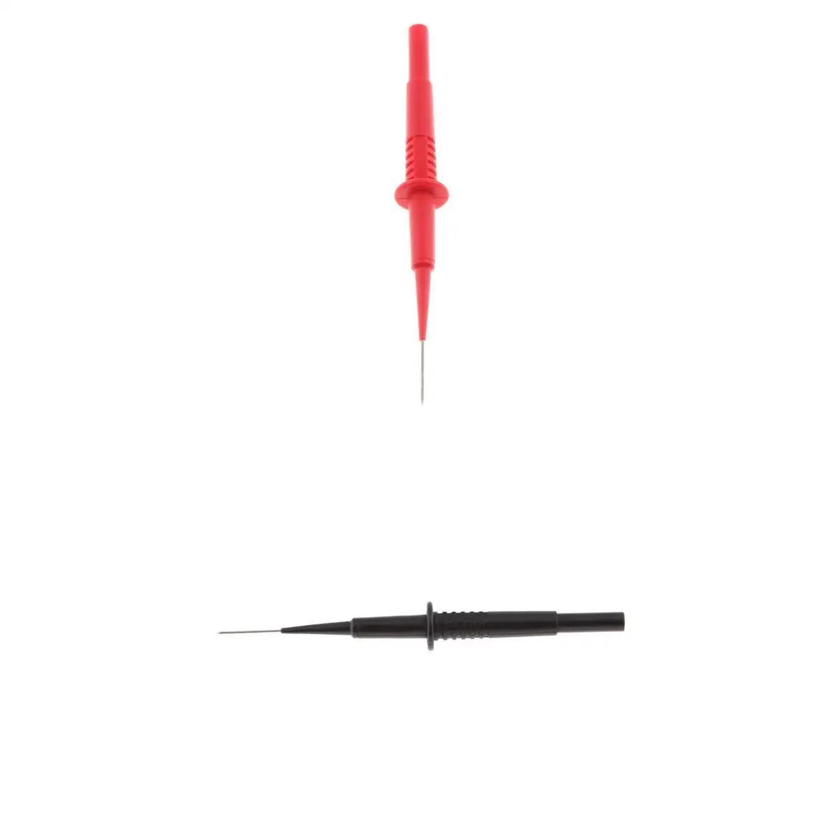 2 Pack Piercing Needle Tipped Multimeter Probes Test Leads 4mm Banana Socket