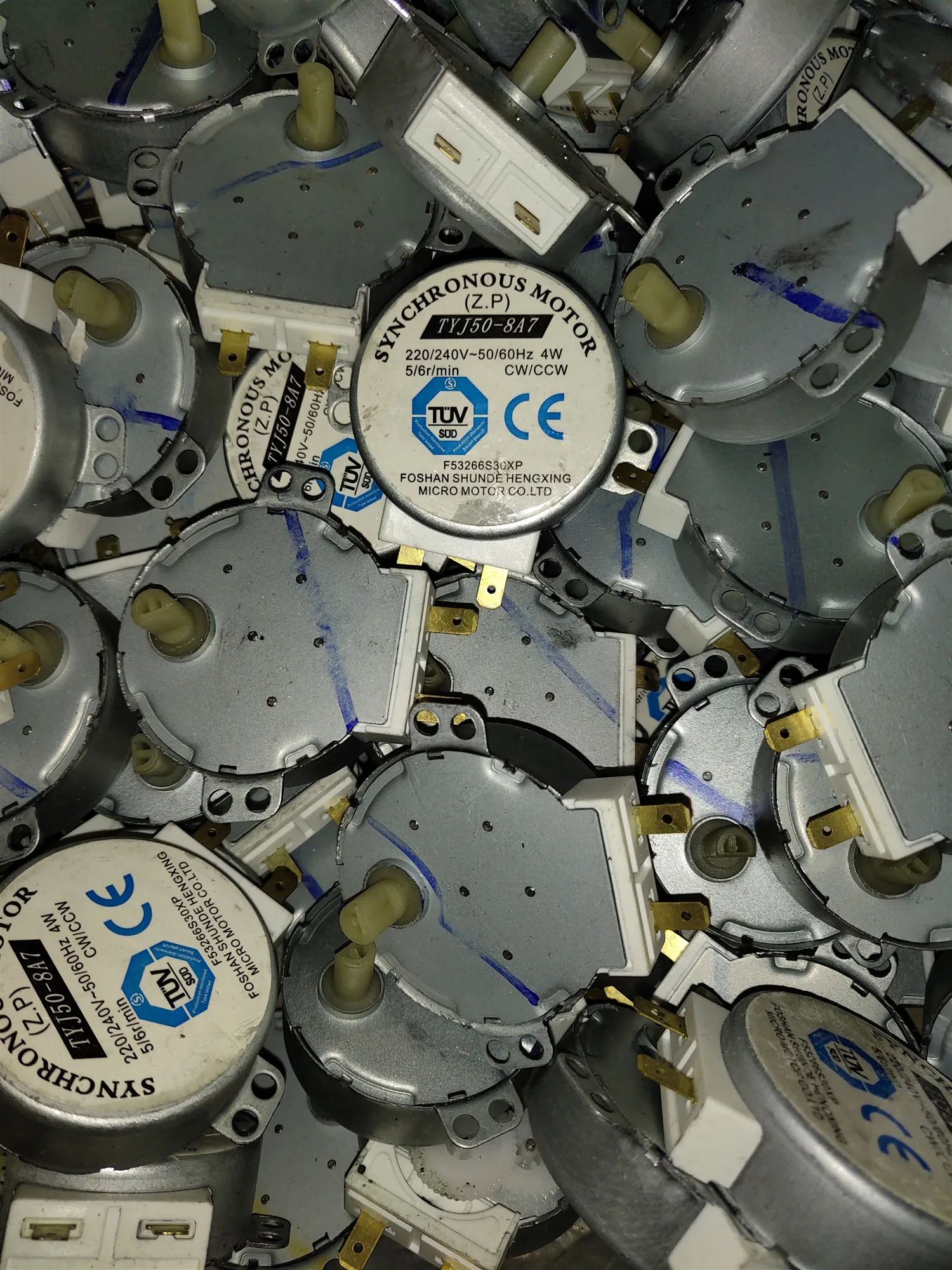 AC 220-240V 4W 5/6 r/min синхронный двигатель для воздуходувки TYJ50-8A7 подставка микроволновой печи двигателя