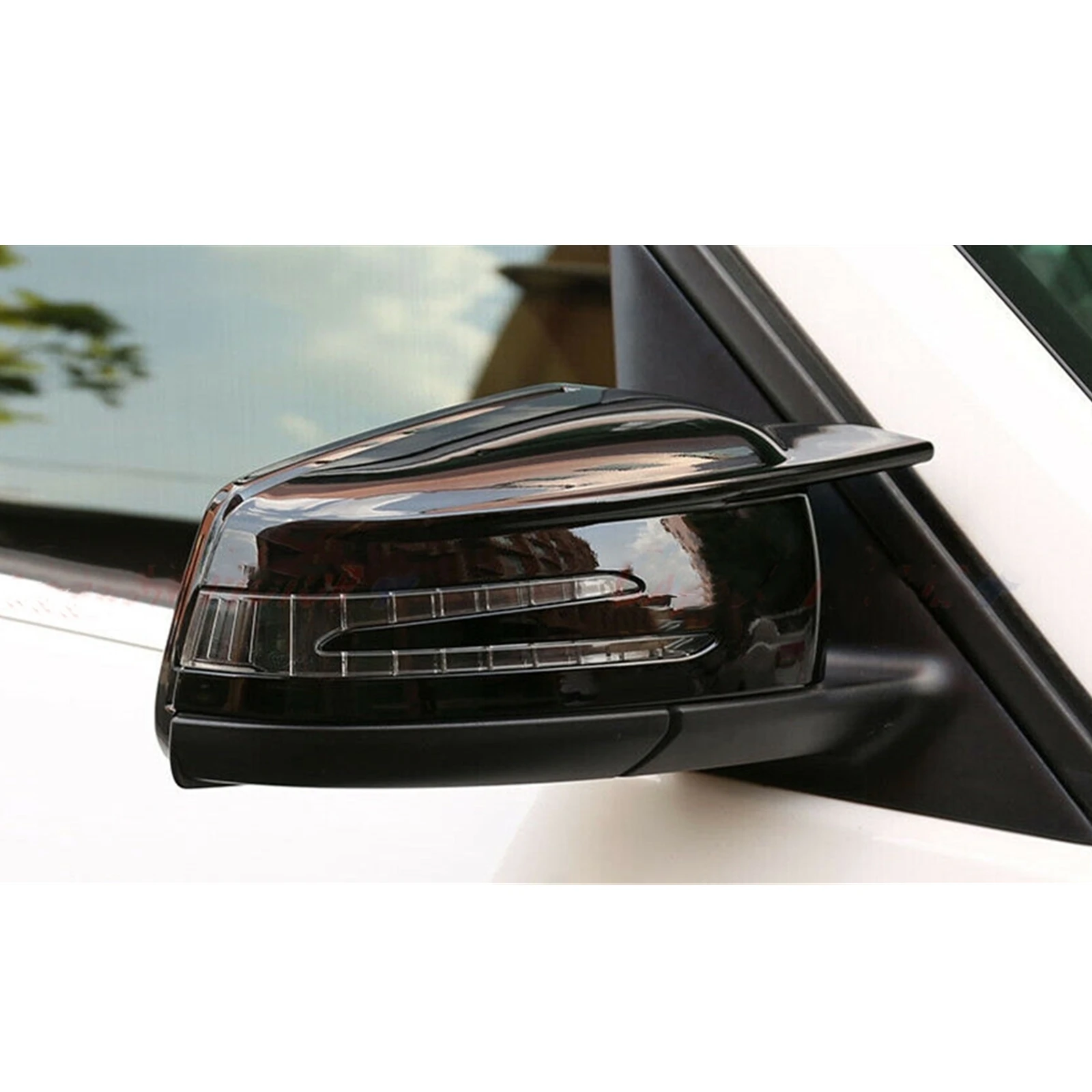Rear View Mirror Cover For Mercedes A W176 B W246 C W204 E W212 S W221 CLA W117 CLS W218 GLK X204 GLA Carbon Fiber Replacement