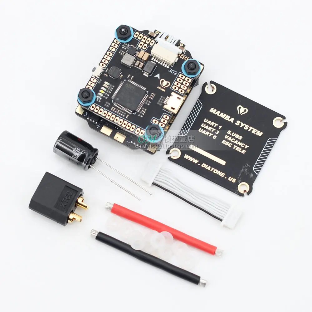 Diatone MAMBA F405 40a4в1 MK2 Контроллер полета и 40A 3-6S DSHOT600 бесщеточный ESC для моделей RC запчасть для мультикоптера аксессуары