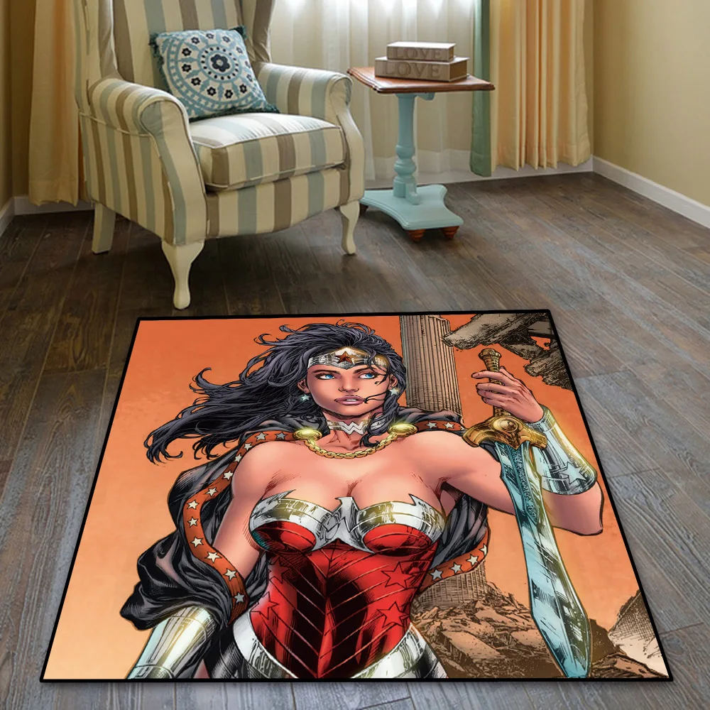 Аниме Wonder Woman Hero, коврик для двери, коврик для дома, ковер для отеля, гостиной, Противоскользящие коврики - Цвет: Style 20