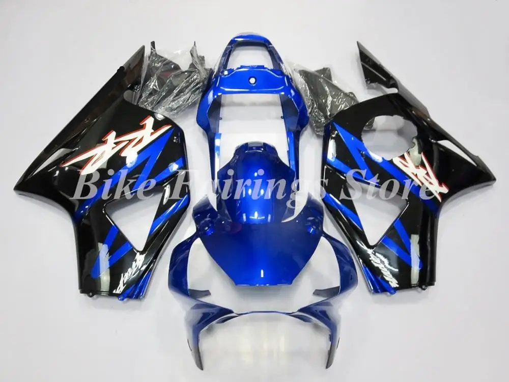 Blue Black Высокое качество ABS мотоцикл обтекатель комплект для Honda CBR900RR CBR954RR 954 2002 2003 954RR Кузов Набор на заказ темно-синий желтый - Цвет: Blue Black