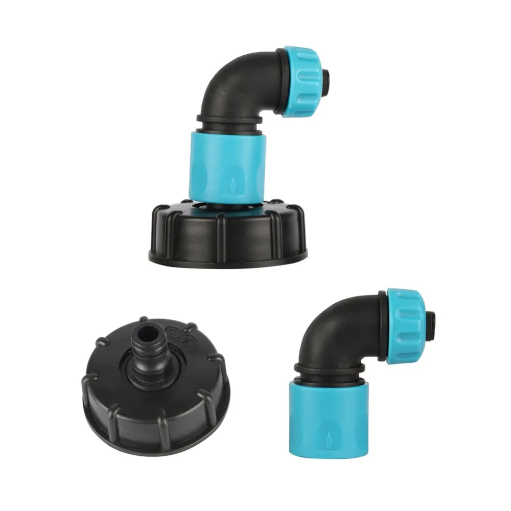 60 мм до 3/" внутренняя резьба IBC Tank Adapter 1/2" 3/" 1" трубная розетка интерфейс шланг Труба адаптер Замена клапана фитинг 1 шт