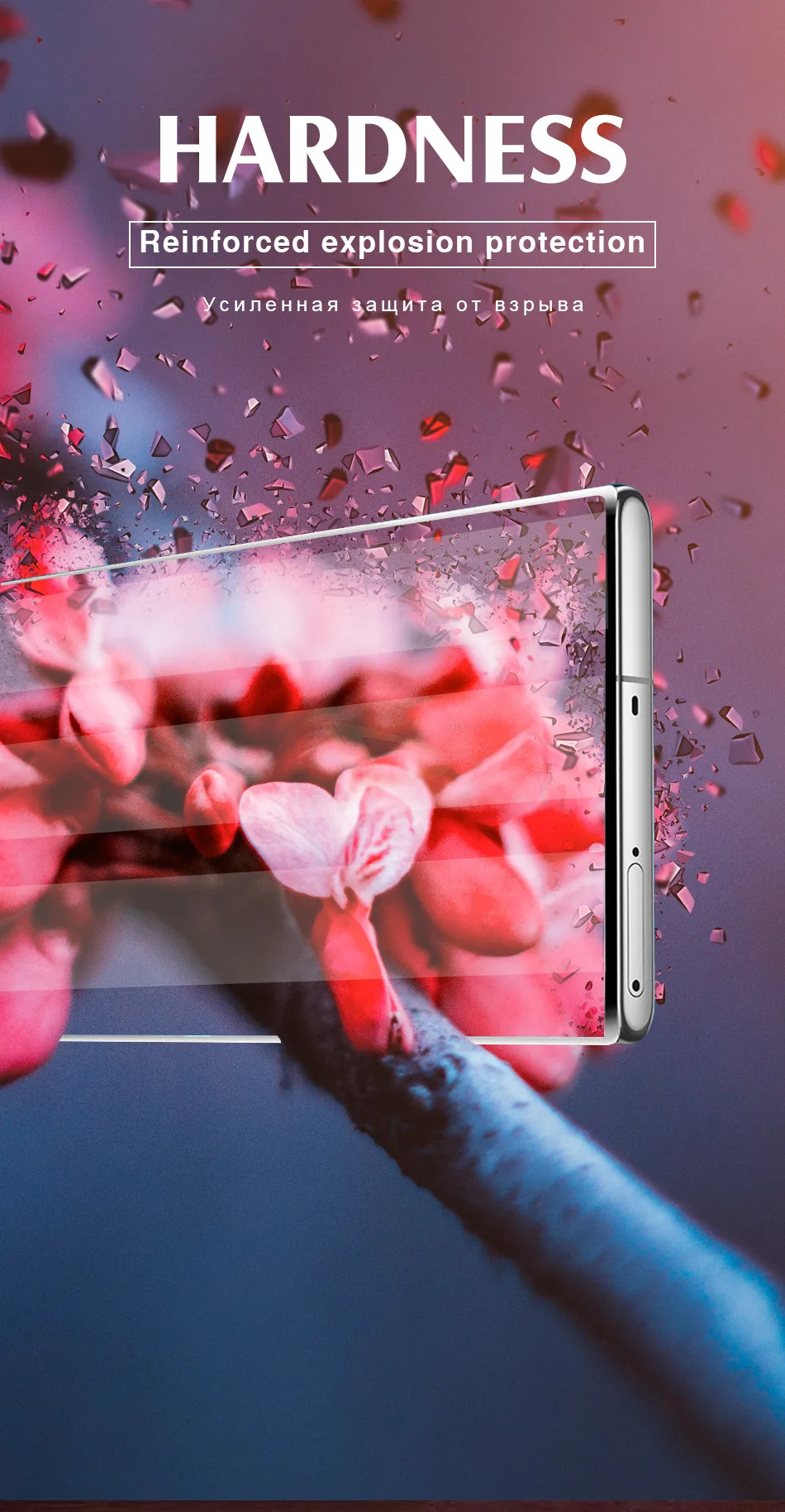 Защитная пленка для экрана с защитой от ультрафиолета для samsung Galaxy S8, S9, S10 Plus, S10e, закаленное стекло для Note 8, 9, 10 Pro, защитное стекло