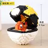 Pokemon Ball Micro Building Blocks Pikachu Eevee Charmander Psyduck Magikarp Lapras DIY Pokemon Mini Brick Figures Toys For Kids 6
